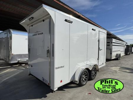 New 2026 Continental Cargo NEW 7X14 V-NOSE MOTORCYCLE TRAILER ENCLOSED TRAILER CARGO TRAILERS Cargo / Enclosed Trailer