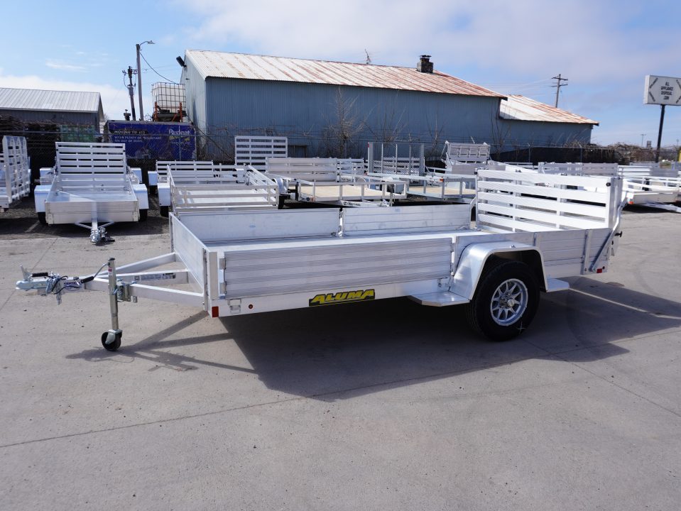 New 2027 Aluma 81"x12ft Utility Trailer