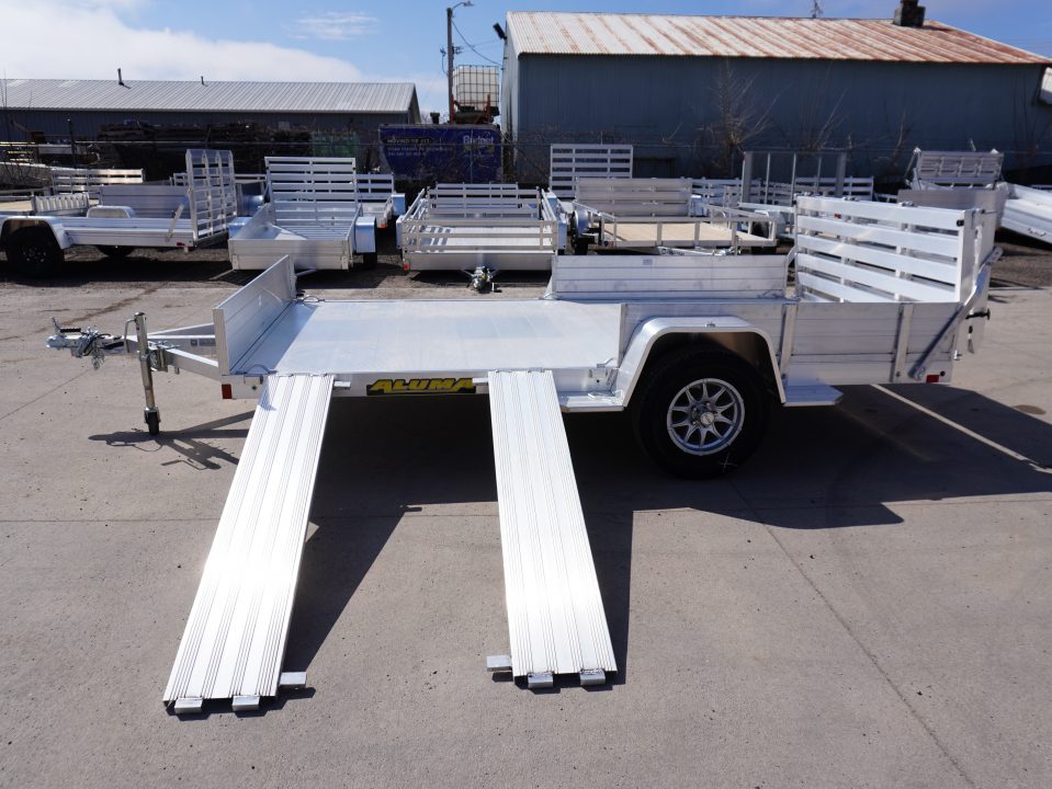 New 2027 Aluma 81"x12ft Utility Trailer