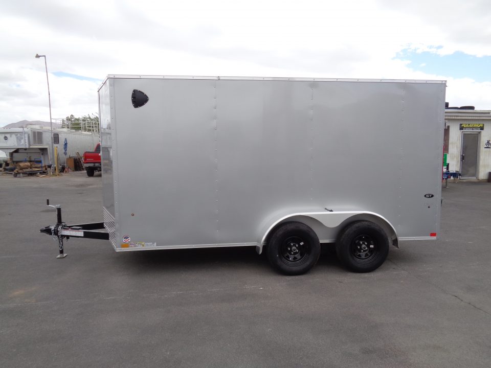 New 2026 Look Trailers 7x14 * ST DLX * V-Nose Tandem Axle 7k Cargo Trailer