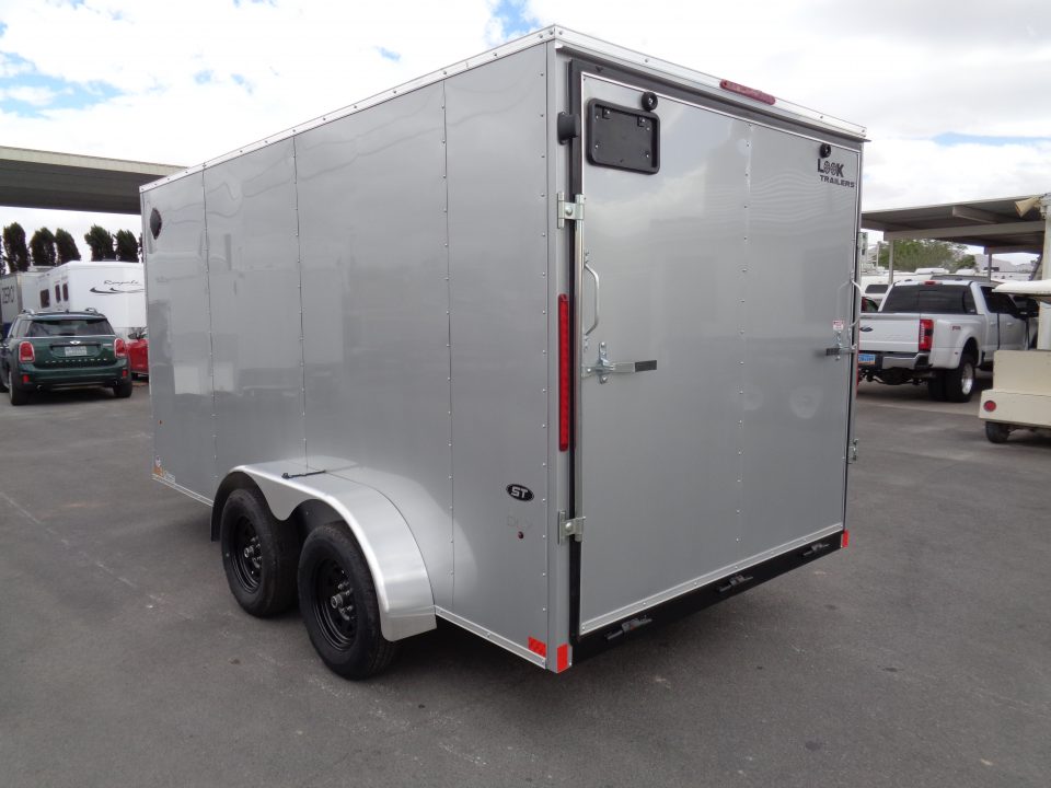 New 2026 Look Trailers 7x14 * ST DLX * V-Nose Tandem Axle 7k Cargo Trailer