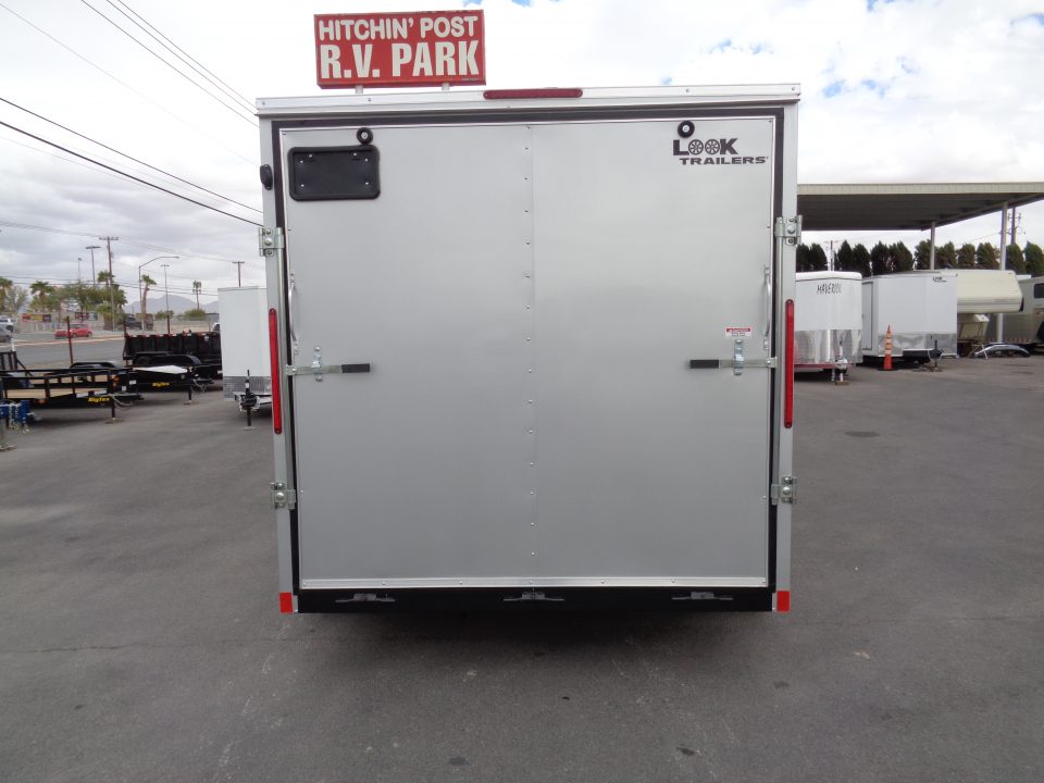 New 2026 Look Trailers 7x14 * ST DLX * V-Nose Tandem Axle 7k Cargo Trailer