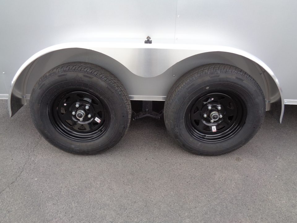 New 2026 Look Trailers 7x14 * ST DLX * V-Nose Tandem Axle 7k Cargo Trailer