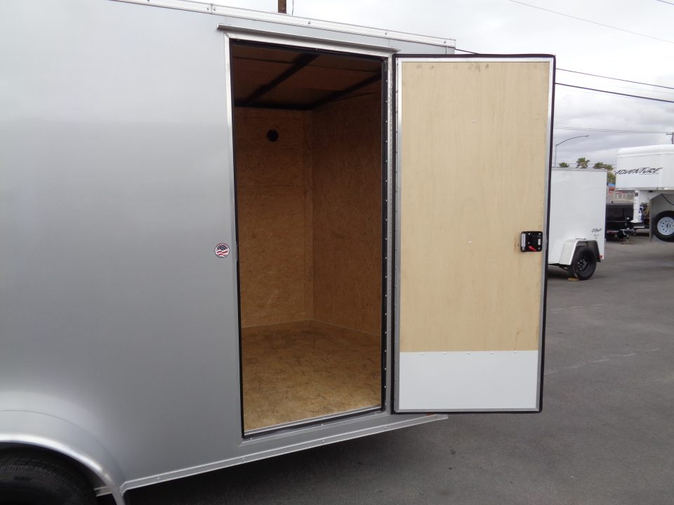 New 2026 Look Trailers 7x14 * ST DLX * V-Nose Tandem Axle 7k Cargo Trailer