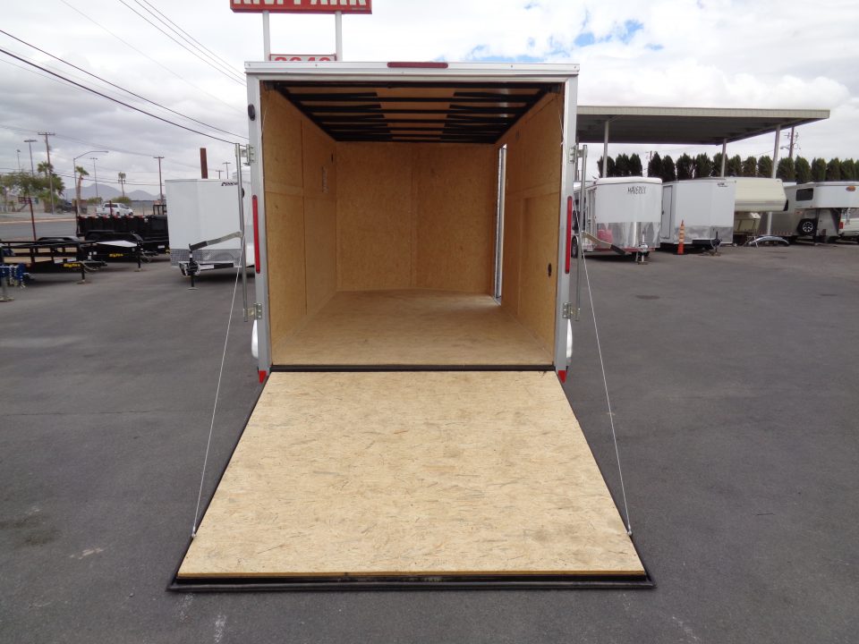 New 2026 Look Trailers 7x14 * ST DLX * V-Nose Tandem Axle 7k Cargo Trailer