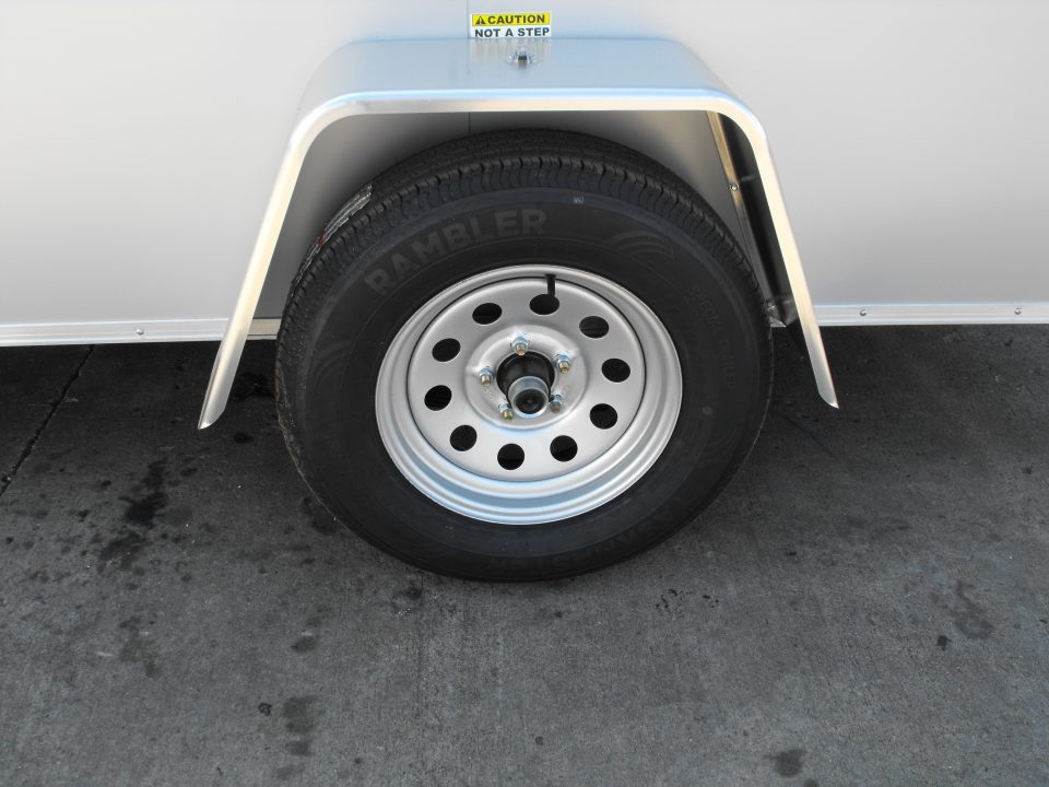 New Enclosed Trailer 5 X 10 Ramp Door 5' Tall 080 Skin