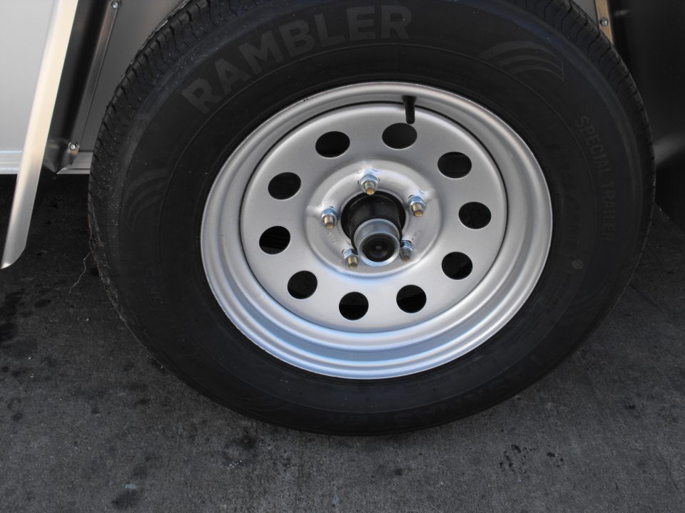 New Enclosed Trailer 5 X 10 Ramp Door 5' Tall 080 Skin