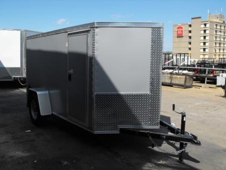 New Enclosed Trailer 5 X 10 Ramp Door 5' Tall 080 Skin