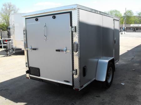New Enclosed Trailer 5 X 10 Ramp Door 5' Tall 080 Skin