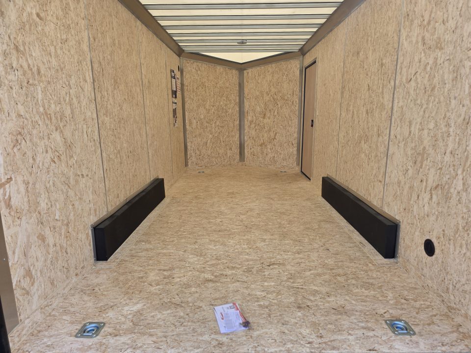 New 2026 Formula Trailers 7.5X16 UTV SXS SCREWLESS 080 BLACKOUT TRIM GOLF CART Cargo / Enclosed Trailer