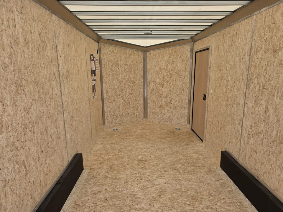 New 2026 Formula Trailers 7.5X16 UTV SXS SCREWLESS 080 BLACKOUT TRIM GOLF CART Cargo / Enclosed Trailer