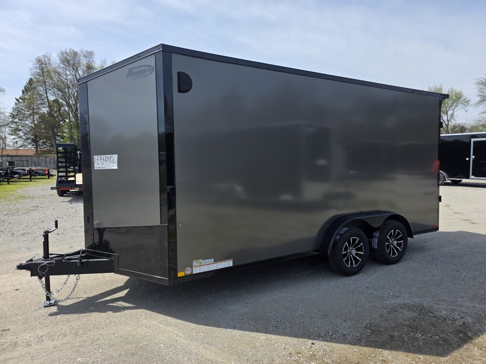 New 2026 Formula Trailers 7.5X16 UTV SXS SCREWLESS 080 BLACKOUT TRIM GOLF CART Cargo / Enclosed Trailer