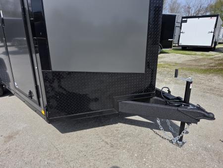 New 2026 Formula Trailers 7.5X16 UTV SXS SCREWLESS 080 BLACKOUT TRIM GOLF CART Cargo / Enclosed Trailer