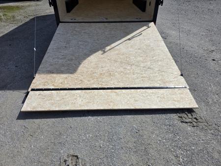 New 2026 Formula Trailers 7.5X16 UTV SXS SCREWLESS 080 BLACKOUT TRIM GOLF CART Cargo / Enclosed Trailer