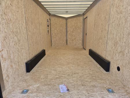 New 2026 Formula Trailers 7.5X16 UTV SXS SCREWLESS 080 BLACKOUT TRIM GOLF CART Cargo / Enclosed Trailer