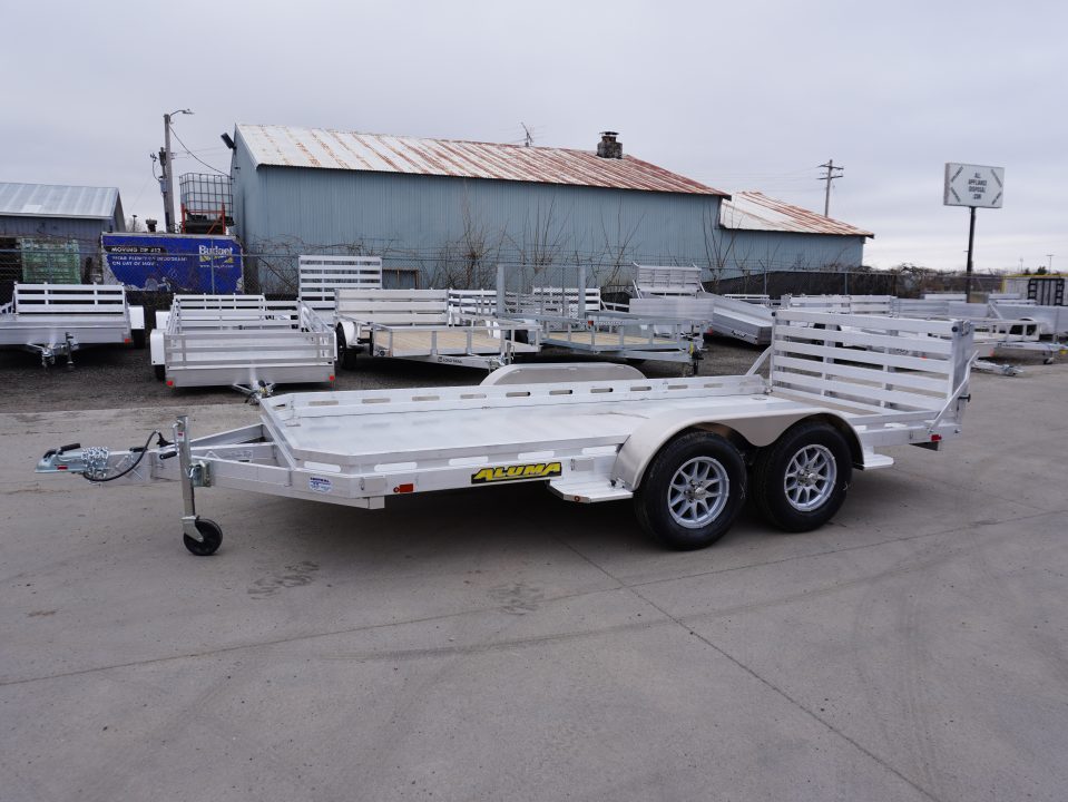 New 2027 Aluma 78"x14ft Utility Trailer