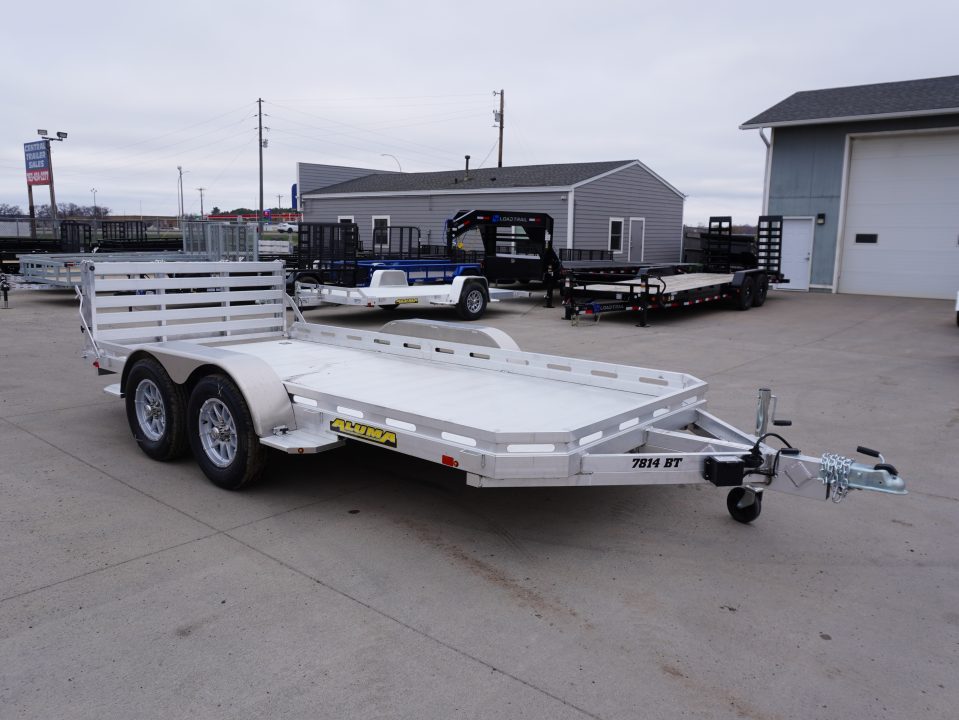 New 2027 Aluma 78"x14ft Utility Trailer