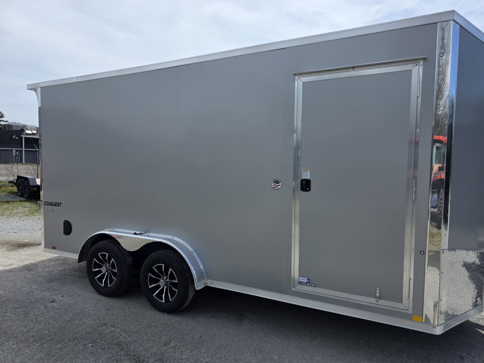 New 2026 Formula Trailers 7.5X16 UTV SXS SCREWLESS GOLF CART Cargo / Enclosed Trailer