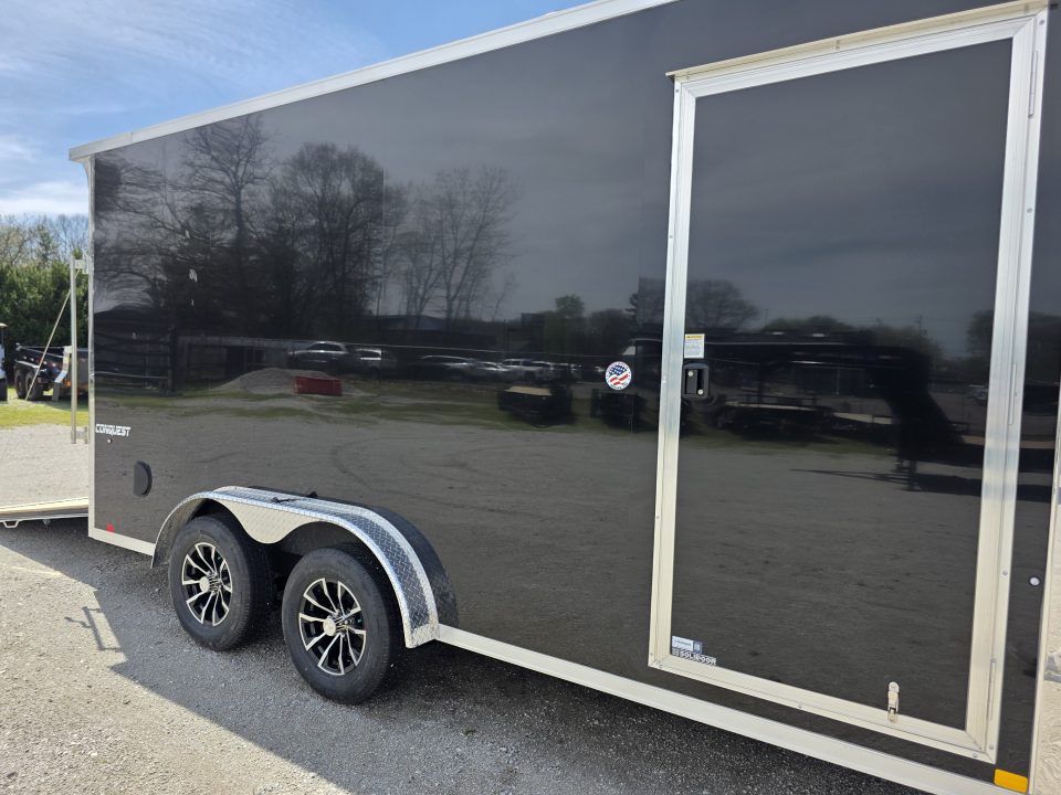 New 2026 Formula Trailers 7.5X16 UTV SXS ESCAPE DOOR SCREWLESS GOLF CART Cargo / Enclosed Trailer