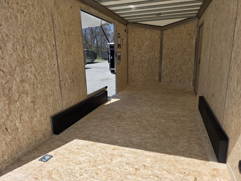 New 2026 Formula Trailers 7.5X16 UTV SXS ESCAPE DOOR SCREWLESS GOLF CART Cargo / Enclosed Trailer
