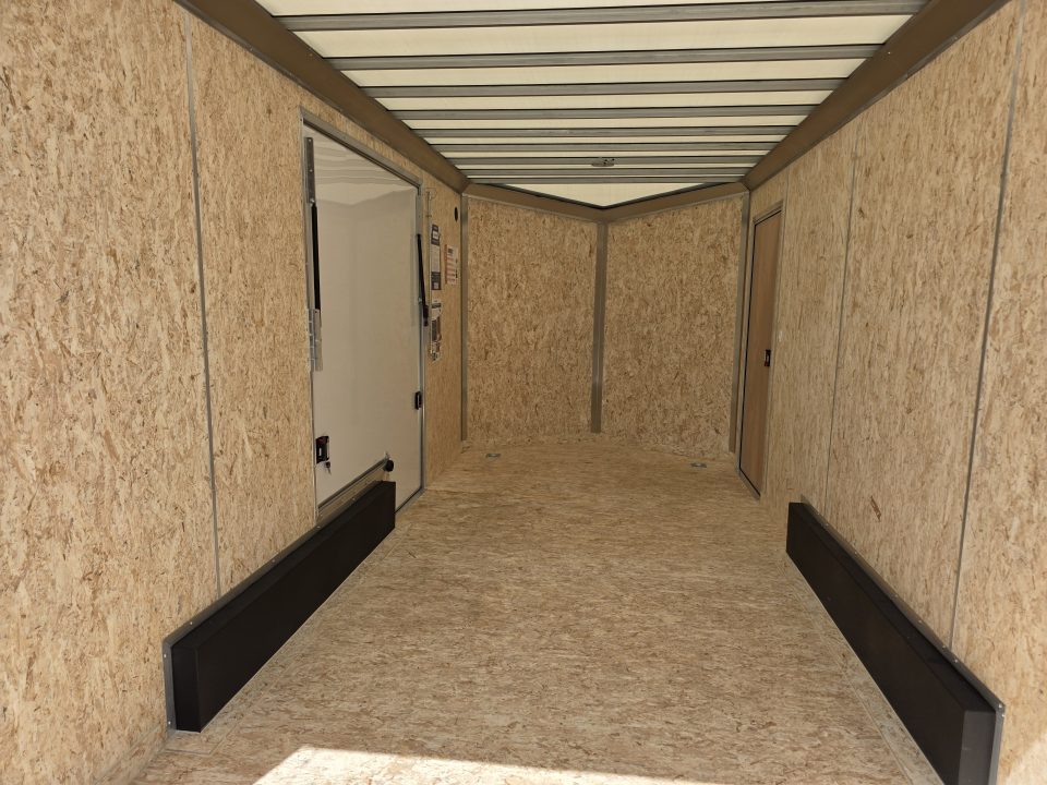 New 2026 Formula Trailers 7.5X16 UTV SXS ESCAPE DOOR SCREWLESS GOLF CART Cargo / Enclosed Trailer