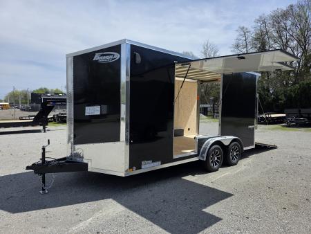 New 2026 Formula Trailers 7.5X16 UTV SXS ESCAPE DOOR SCREWLESS GOLF CART Cargo / Enclosed Trailer