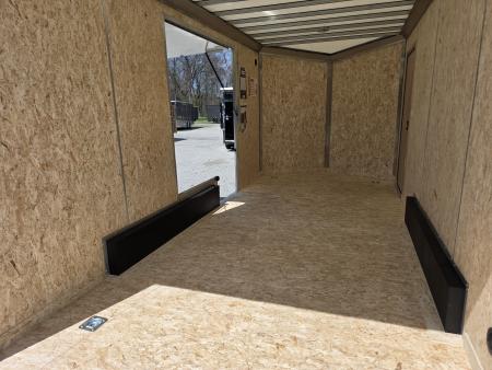 New 2026 Formula Trailers 7.5X16 UTV SXS ESCAPE DOOR SCREWLESS GOLF CART Cargo / Enclosed Trailer