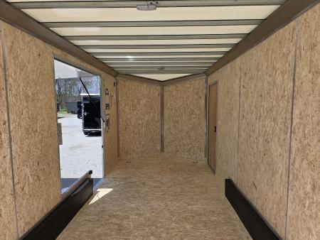 New 2026 Formula Trailers 7.5X16 UTV SXS ESCAPE DOOR SCREWLESS GOLF CART Cargo / Enclosed Trailer