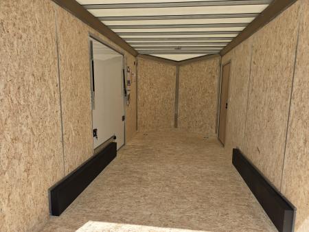 New 2026 Formula Trailers 7.5X16 UTV SXS ESCAPE DOOR SCREWLESS GOLF CART Cargo / Enclosed Trailer