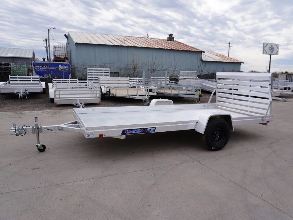 New 2027 Aluma 78"x14ft Utility Trailer