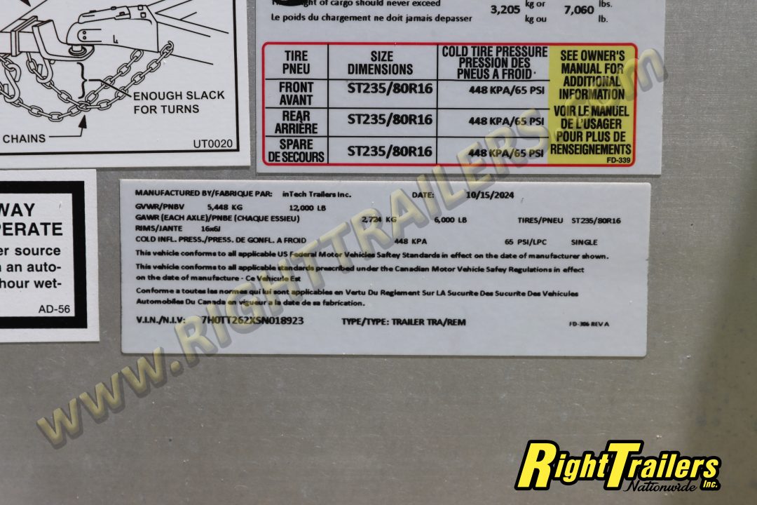 New 2025 8.5X26 inTech RACE TRAILER