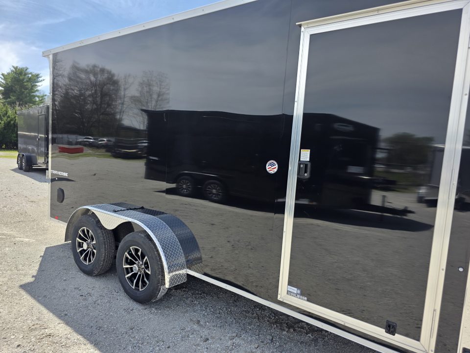 New 2026 Formula Trailers 7x16 7' 080 SCREWLESS DRINGS ALUM WHEELS SXS UTV GOLFCART Cargo / Enclosed Trailer