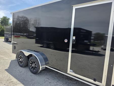 New 2026 Formula Trailers 7x16 7' 080 SCREWLESS DRINGS ALUM WHEELS SXS UTV GOLFCART Cargo / Enclosed Trailer