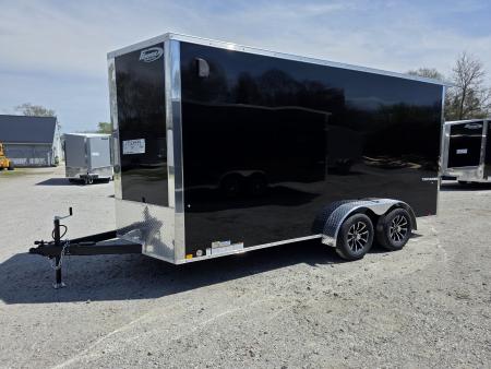 New 2026 Formula Trailers 7x16 7' 080 SCREWLESS DRINGS ALUM WHEELS SXS UTV GOLFCART Cargo / Enclosed Trailer