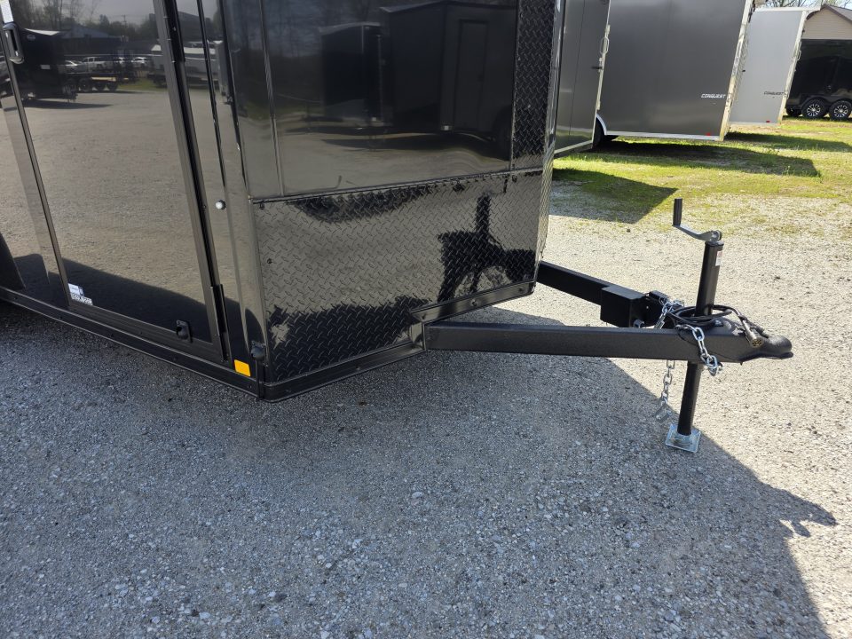 New 2026 Formula Trailers 7x16 7' INSIDE 080 SCREWLESS BLACKOUT ALUM WHEELS SXS UTV GOLFCART Cargo / Enclosed Trailer