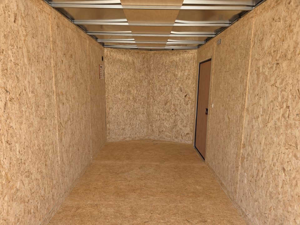 New 2026 Formula Trailers 7x16 7' INSIDE 080 SCREWLESS BLACKOUT ALUM WHEELS SXS UTV GOLFCART Cargo / Enclosed Trailer