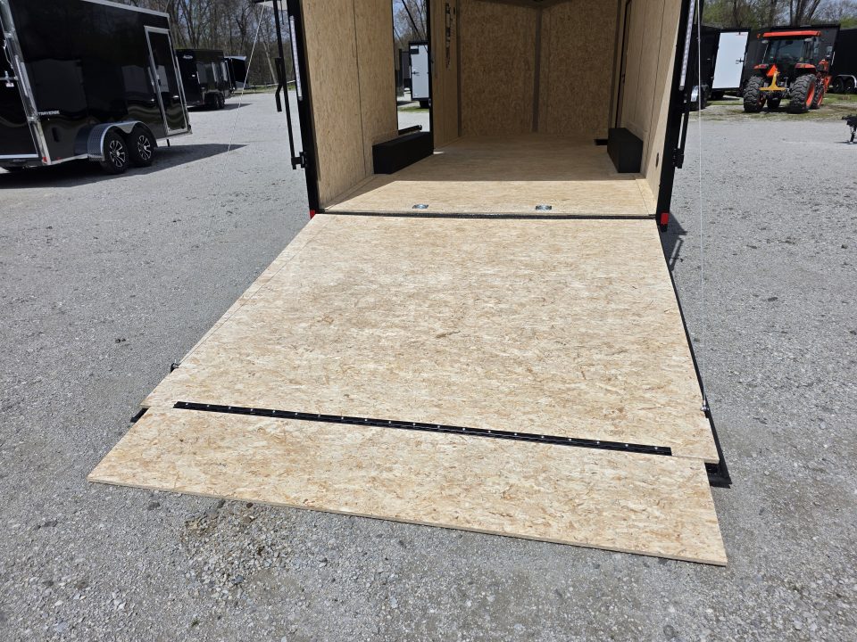 New 2026 Formula Trailers 8.5x20 CAR HAULER WITH ESCAPE DOOR BLACKOUT TRIM 10K GVWR 7' INSIDE SXS UTV GOLF CART Cargo / Enclosed Trailer
