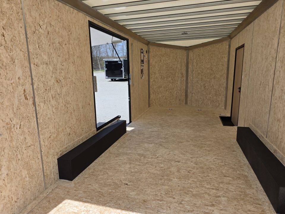 New 2026 Formula Trailers 8.5x20 CAR HAULER WITH ESCAPE DOOR BLACKOUT TRIM 10K GVWR 7' INSIDE SXS UTV GOLF CART Cargo / Enclosed Trailer