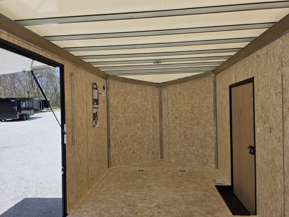 New 2026 Formula Trailers 8.5x20 CAR HAULER WITH ESCAPE DOOR BLACKOUT TRIM 10K GVWR 7' INSIDE SXS UTV GOLF CART Cargo / Enclosed Trailer