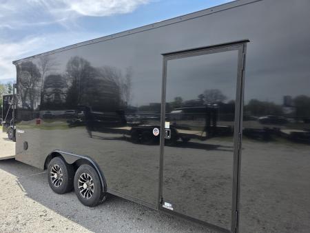 New 2026 Formula Trailers 8.5x20 CAR HAULER WITH ESCAPE DOOR BLACKOUT TRIM 10K GVWR 7' INSIDE SXS UTV GOLF CART Cargo / Enclosed Trailer