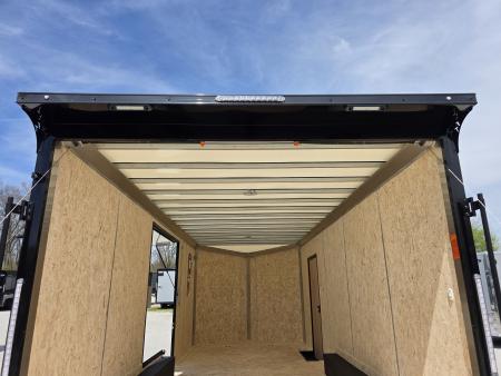 New 2026 Formula Trailers 8.5x20 CAR HAULER WITH ESCAPE DOOR BLACKOUT TRIM 10K GVWR 7' INSIDE SXS UTV GOLF CART Cargo / Enclosed Trailer