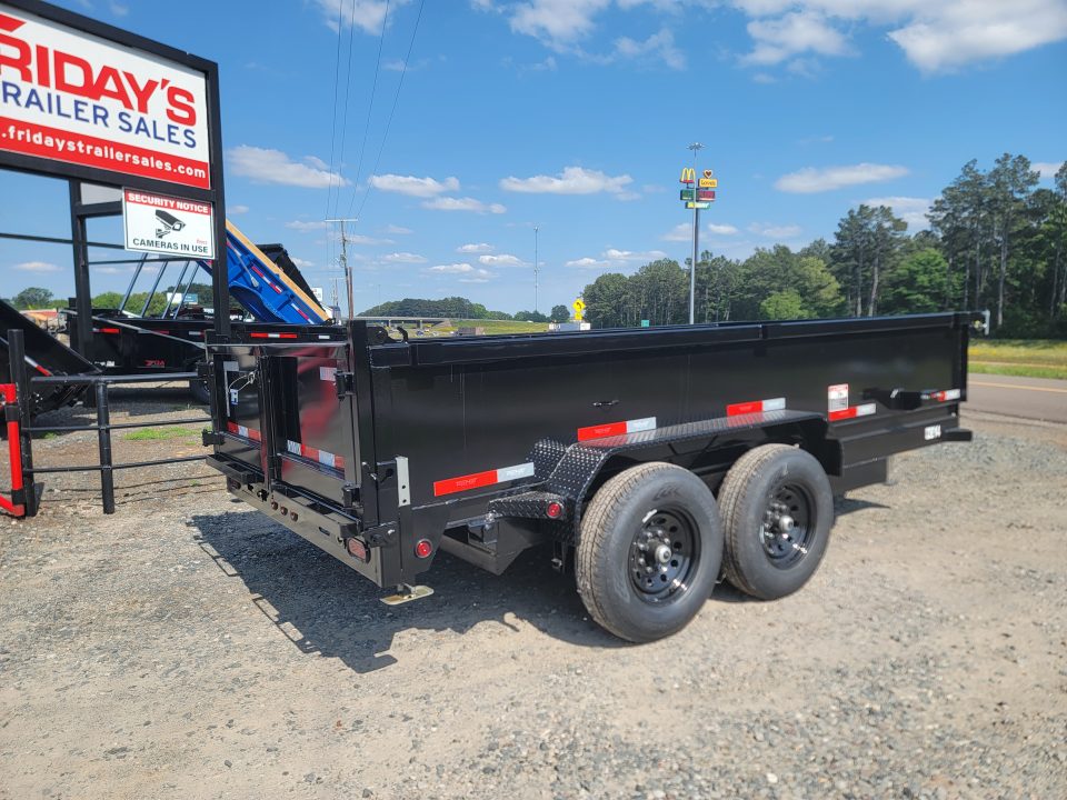 New 2026 Top Hat Trailers DE14 14k 14' X 83" Dump Trailer