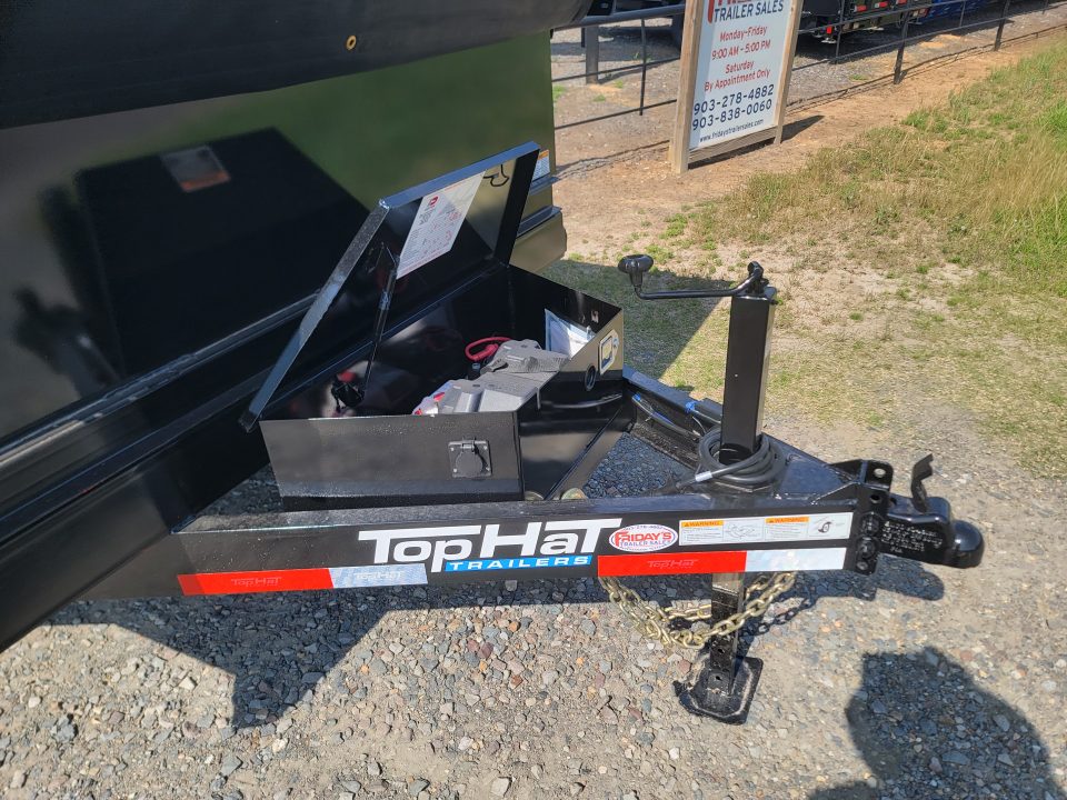 New 2026 Top Hat Trailers DE14 14k 14' X 83" Dump Trailer