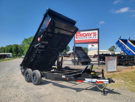 New 2026 Top Hat Trailers DE14 14k 14' X 83" Dump Trailer