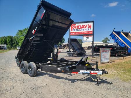 New 2026 Top Hat Trailers DE14 14k 14' X 83  Dump Trailer