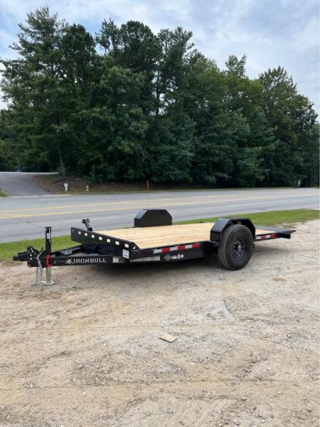 New 2026 Iron Bull TSB8012071 Tilt Trailer / 7X12 / 1-7,000# ELECTRIC BRAKE AXLE / TORSION SUSPENSION / PT WOOD FLOOR / 11 DEGREE LOAD ANGLE