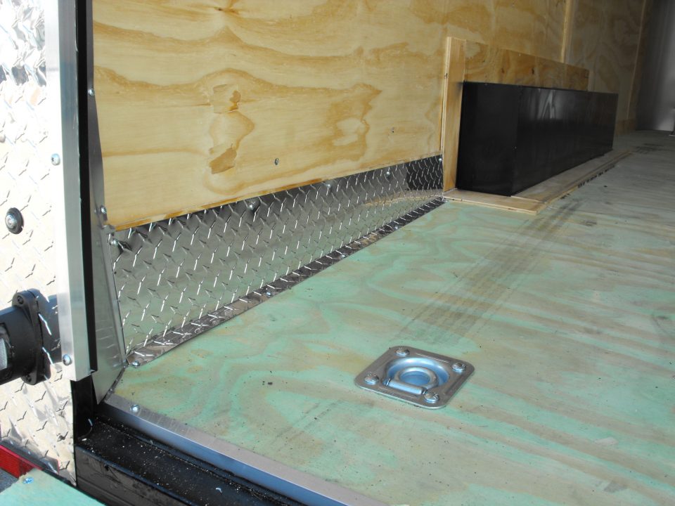 New Enclosed Cargo 8.5 x 18 Dove Ramp 7' I nt 10400 Gvwr