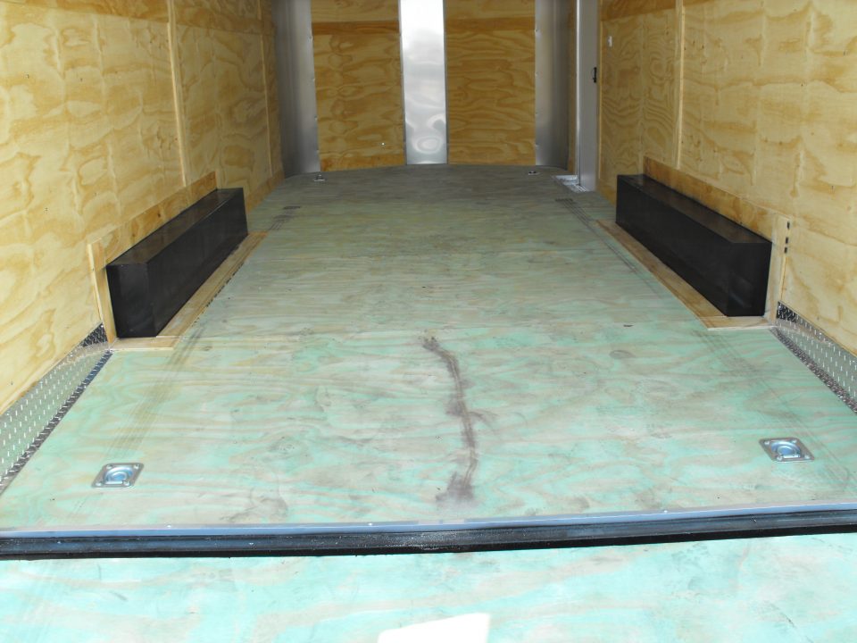 New Enclosed Cargo 8.5 x 18 Dove Ramp 7' I nt 10400 Gvwr