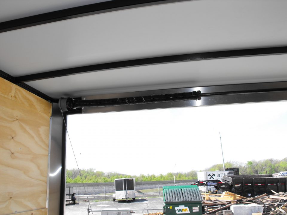 New Enclosed Cargo 8.5 x 18 Dove Ramp 7' I nt 10400 Gvwr