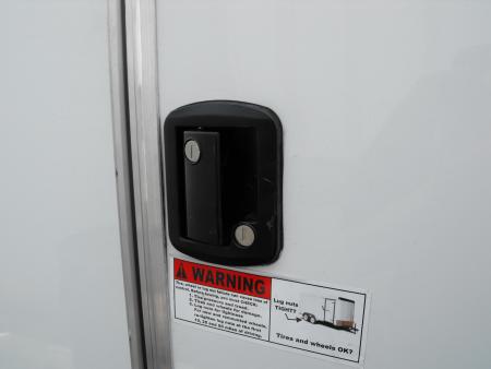 New Enclosed Cargo 8.5 x 18 Dove Ramp 7' I nt 10400 Gvwr